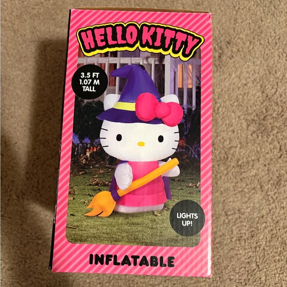 Hello Kitty Inflatable  - Vibrant Orange